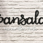 Sansala Font Poster 1