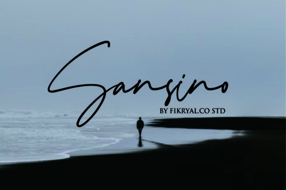 Sansino Font Poster 1