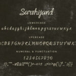 Sarthijand Font Poster 4