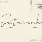 Satrinah Font Poster 1