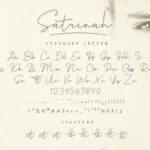 Satrinah Font Poster 9