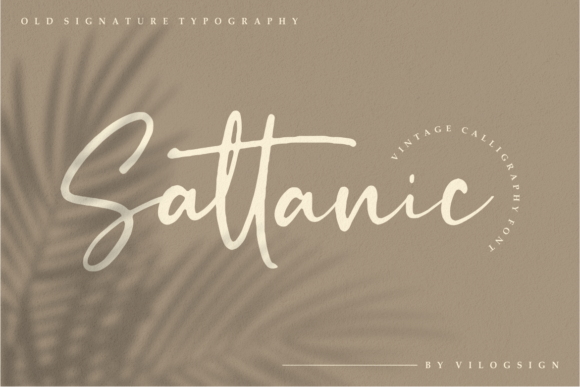 Sattanic Font Poster 1