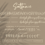 Sattanic Font Poster 9