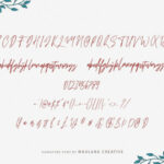 Sattiers Signature Font Poster 10