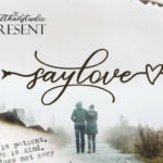 Say Love Font Poster 1