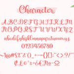Saylina Font Poster 7