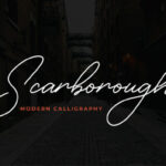 Scarborough Font Poster 2