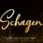 Schagen Font Poster 1