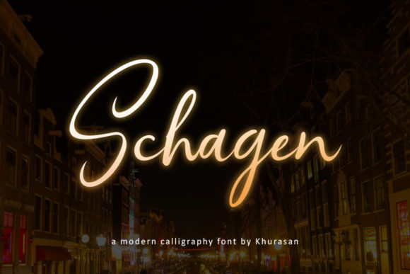 Schagen Font Poster 1