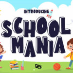 School Mania Font Poster 1