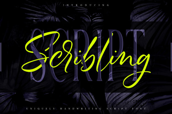 Scribbling Font