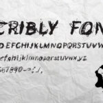 Scribly Font Poster 4