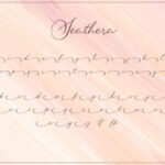 Seathera Font Poster 8