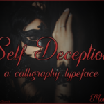 Self-Deception Font Poster 1