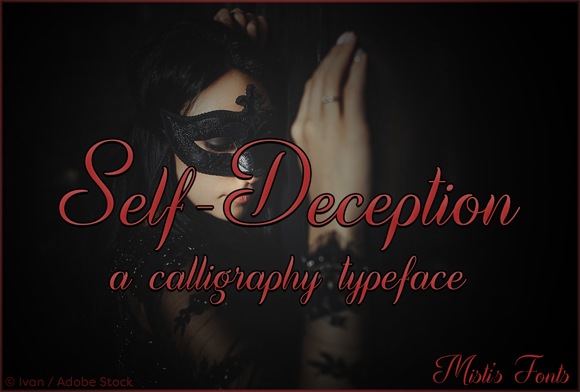 Self-Deception Font