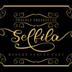 Selfila Font Poster 1