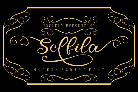 Selfila Font Poster 1