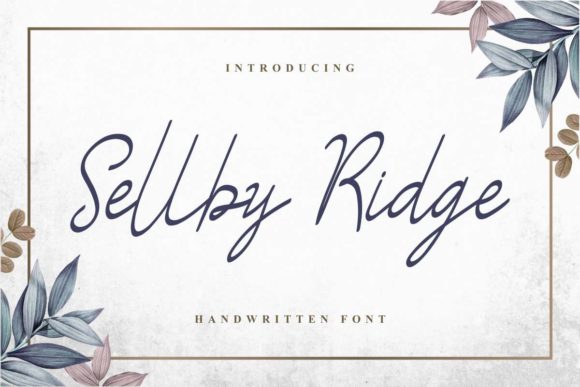 Sellby Ridge Font