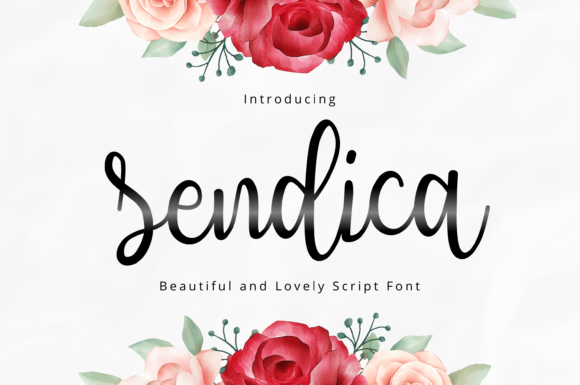Sendica Font Poster 1