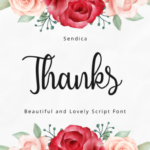 Sendica Font Poster 6