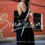 Senoteria Font Poster 1