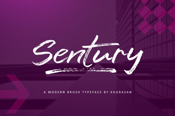 Sentury Font Poster 1