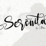 Seronita Font Poster 1