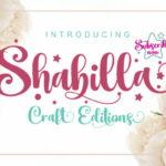 Shabilla Font Poster 1