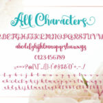 Shabilla Font Poster 4