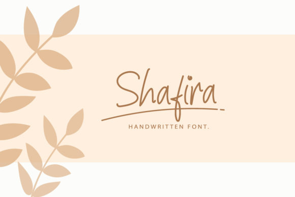 Shafira Font