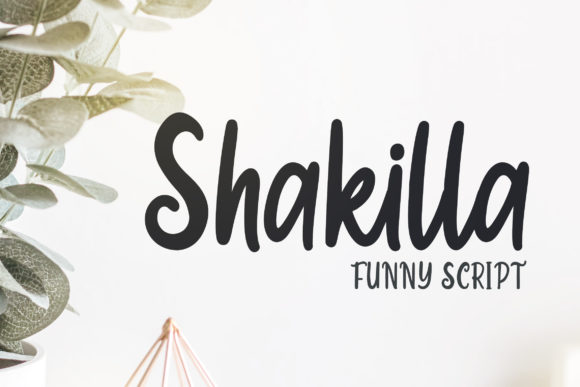Shakilla Font Poster 1