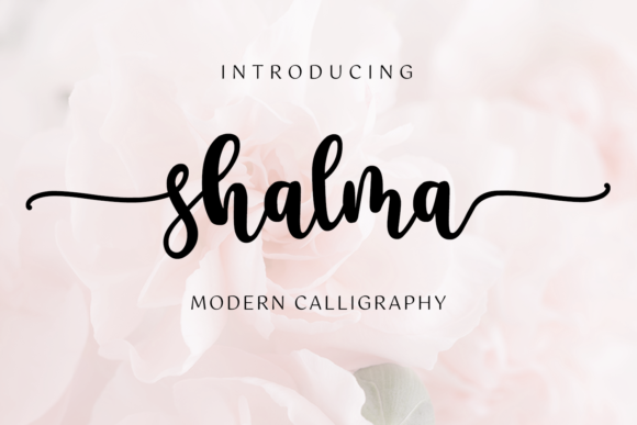 Shalma Font Poster 1