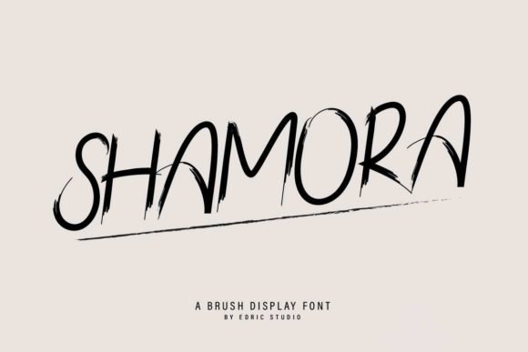 Shamora Font Poster 1
