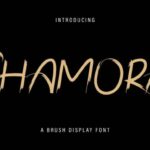 Shamora Font Poster 2