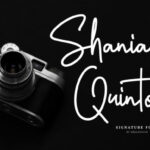 Shania Quinton Font Poster 1