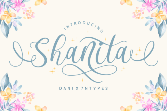 Shanita Font Poster 1