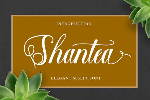 Shantea Font Poster 1
