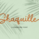 Shaquille Font Poster 1