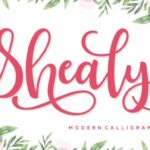Shealy Font Poster 1