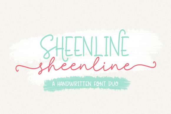 Sheenline Duo Font Poster 1