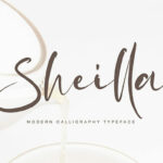 Sheilla Font Poster 1