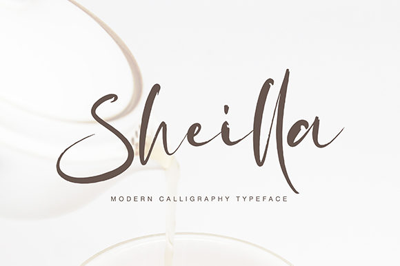 Sheilla Font Poster 1