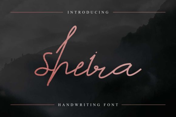 Sheira Font Poster 1