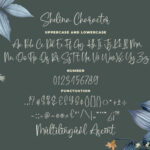 Shelina Font Poster 4