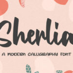 Sherlia Font Poster 1