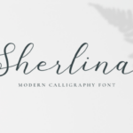 Sherlina Font Poster 1