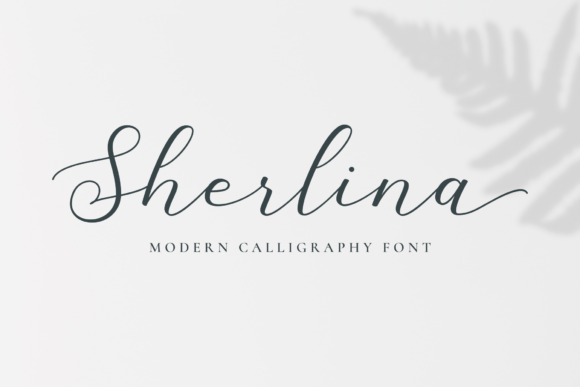 Sherlina Font Poster 1