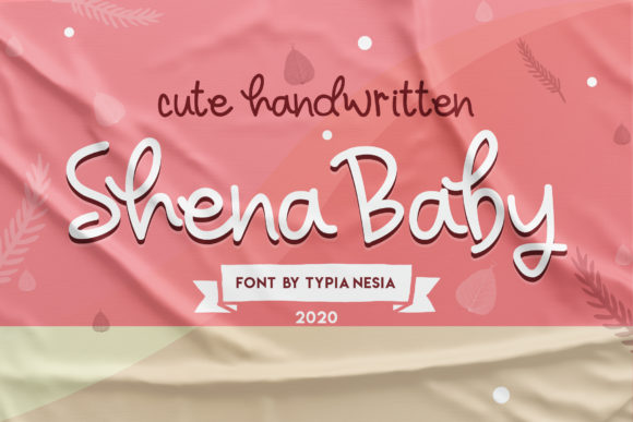 Sheyna Baby Font Poster 1