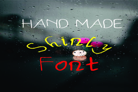 Shinly Font Poster 1