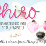 Shiro Font Poster 1